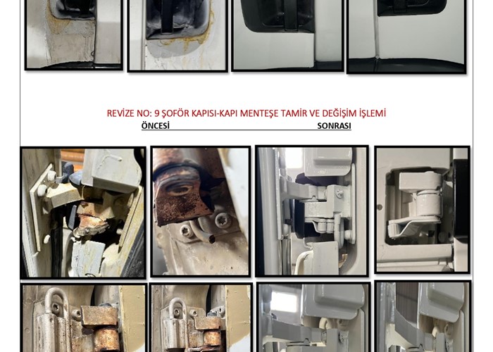 Çimsa Hazır Beton - Pompa Kumlama/Boyama ve Revize İşlemi