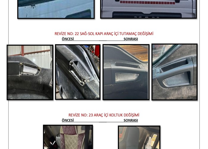 Çimsa Hazır Beton - Pompa Kumlama/Boyama ve Revize İşlemi